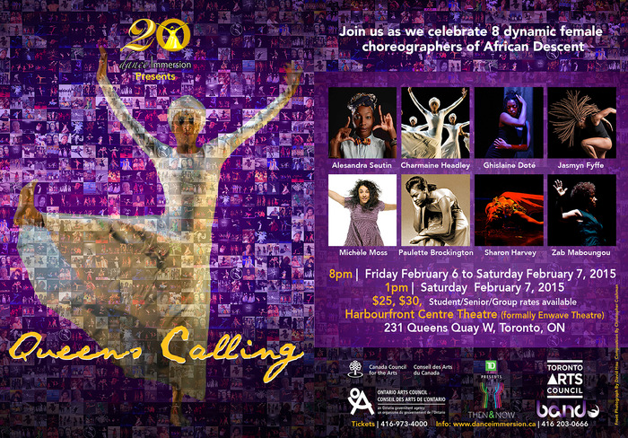 dance Immersion's Queens' Calling poster